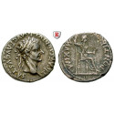 Roman Imperial Coins, Tiberius, Denarius 14-37, vf-xf / vf