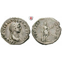 Roman Imperial Coins, Julia Titi, daughter of Titus, Denarius 80-81, good vf