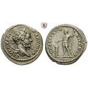 Roman Imperial Coins, Septimius Severus, Denarius 207, xf