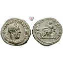 Roman Imperial Coins, Macrinus, Denarius Apr.-Dez. 217, xf-FDC / xf