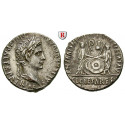Roman Imperial Coins, Augustus, Denarius 2 BC-4 AD, vf-xf