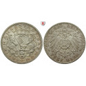German Empire, Bremen, 5 Mark 1906, J, nearly FDC, J. 60