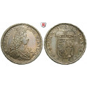 Württemberg, Württemberg, Herzogtum (Kgr. ab 1806), Eberhard Ludwig, 1/2 Reichstaler 1695, xf