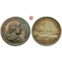 Pfalz, Kurpfalz, Karl Theodor, Silbermedaille 1764, nearly xf