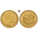 Colombia, Republik, 5 Pesos 1924, 7.32 g fine, vf-xf / xf