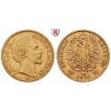 German Empire, Bayern, Ludwig II., 20 Mark 1872, D, good vf, J. 194