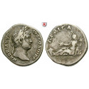 Roman Imperial Coins, Hadrian, Denarius 134-138, vf