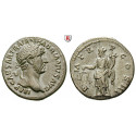 Roman Imperial Coins, Hadrian, Denarius 119-122, nearly xf