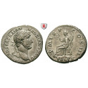 Roman Imperial Coins, Hadrian, Denarius 119-122, nearly xf
