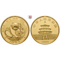 China, People´s Republic, 100 Yuan 1988, 31.1 g fine, FDC