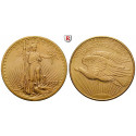 USA, 20 Dollars 1908, 30.09 g fine, good xf