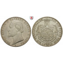 Sachsen (Saxony), Sachsen-Coburg-Gotha, Ernst II., Vereinstaler 1862, vf