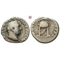 Roman Imperial Coins, Vitellius, Denarius April-Dez.69, vf