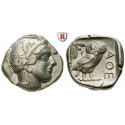 Attika, Athens, Tetradrachm 2. Hälfte 5.cent. BC, xf
