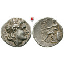 Thrace, Kingdom of Thrace, Lysimachos, Tetradrachm 323-281 BC, nearly xf