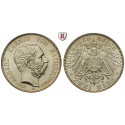 German Empire, Sachsen, Albert, 2 Mark 1902, E, xf-unc, J. 127