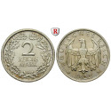 Weimar Republic, Standard currency, 2 Reichsmark 1925, A, xf-unc, J. 320