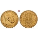 German Empire, Preussen, Wilhelm I., 10 Mark 1880, A, vf, J. 245