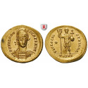 Roman Imperial Coins, Theodosius II, Solidus 424-425, xf