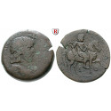 Roman Provincial Coins, Egypt, Alexandria, Antinous, favourite of Hadrian, Drachm year 19 des Hadrian = 134-135, vf