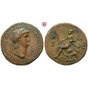 Roman Imperial Coins, Nero, Sestertius, vf-xf