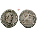 Roman Imperial Coins, Vitellius, Denarius 69, good vf