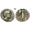 Roman Republican Coins, Marcus Antonius, Denarius 31 BC, vf