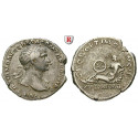 Roman Imperial Coins, Trajan, Denarius 112-117, vf