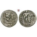 Roman Republican Coins, Q. Caecilius Metellus, Denarius 47-46 BC, good vf