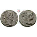 Roman Provincial Coins, Egypt, Alexandria, Galba, Tetradrachm year 1 = Juni-August 68, vf-xf