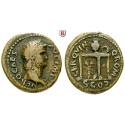 Roman Imperial Coins, Nero, Semis 66, vf
