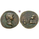Roman Imperial Coins, Trajan, Sestertius 114-117, good vf
