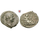 Roman Imperial Coins, Hadrian, Denarius 134-138, good vf