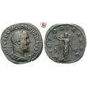Roman Imperial Coins, Pupienus, Sestertius 238, good vf