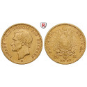 German Empire, Sachsen, Johann, 20 Mark 1872, E, vf, J. 258