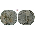 Roman Imperial Coins, Marcus Aurelius, Sestertius Aug.-Dez. 165, good vf