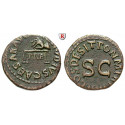 Roman Imperial Coins, Claudius I., Quadrans 41 n. Chr., good vf