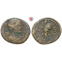 Roman Republican Coins, Caius Iulius Caesar, Dupondius 46-45 BC, vf