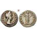 Roman Imperial Coins, Sabina, wife of Hadrian, Denarius 136-138, vf