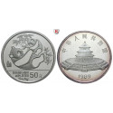 China, People´s Republic, 50 Yuan 1989, 155.34 g fine, PROOF