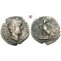 Roman Imperial Coins, Hadrian, Denarius 125-127, good vf