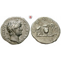 Roman Imperial Coins, Hadrian, Denarius 125-127, vf /good vf
