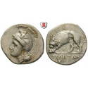 Italy-Lucania, Velia, Didrachm 334-300 BC, vf-xf / vf