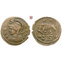 Roman Imperial Coins, Urbs Roma, Follis 332-333, good vf