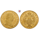 Holy Roman Empire, Joseph II, Ducat 1790, 3.44 g fine, vf / xf
