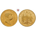 Austria, Empire, Franz Joseph I, 10 Kronen 1909, 3.05 g fine, vf-xf/xf-FDC