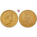 France, Charles X, 40 Francs 1828, 11.61 g fine, vf-xf