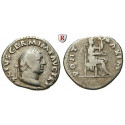 Roman Imperial Coins, Vitellius, Denarius, vf
