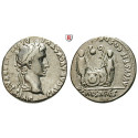 Roman Imperial Coins, Augustus, Denarius 2 BC-4 AD, good vf / vf