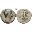 Roman Imperial Coins, Augustus, Denarius 15-13 BC, vf